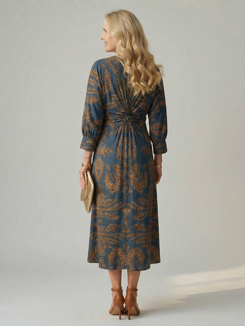 Valentina™ | Vestido midi cruzado