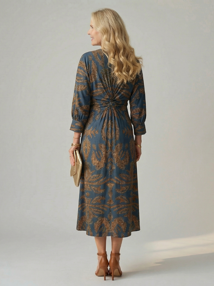 Valentina™ | Vestido midi cruzado