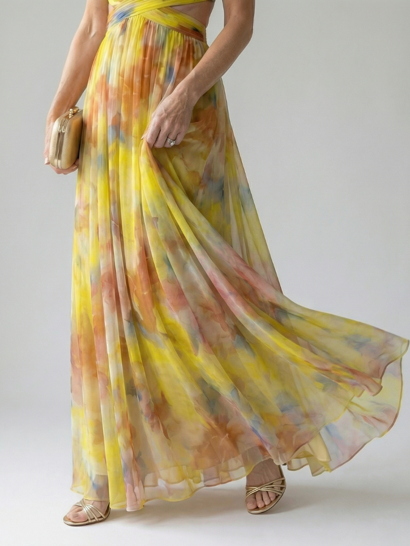 Isabella™ | Vestido Maxi Envolvente