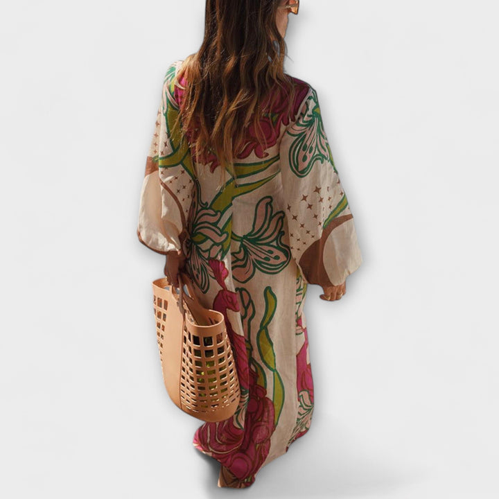 Tracey - Vestido maxi con lazo