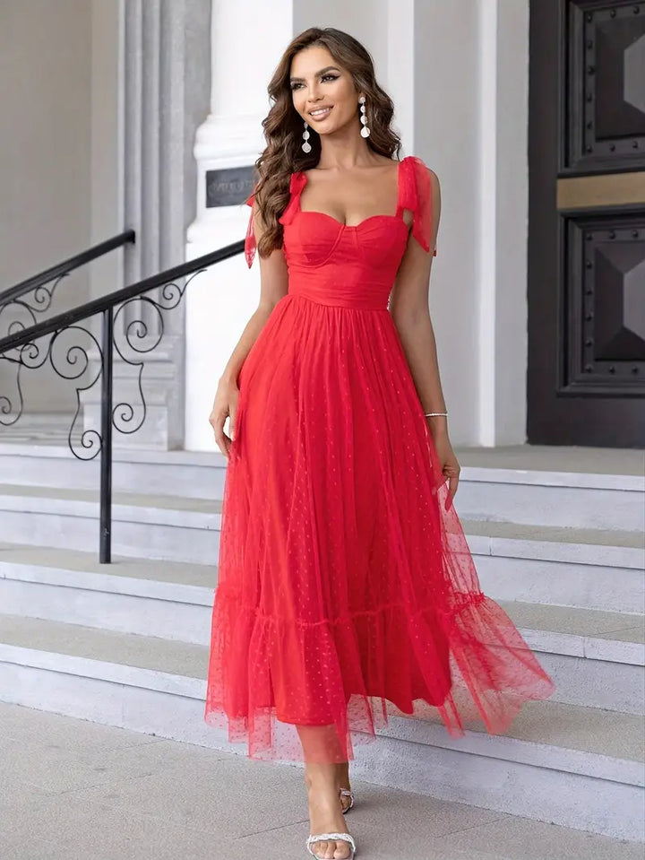 Carmen - Elegante Vestido de Red