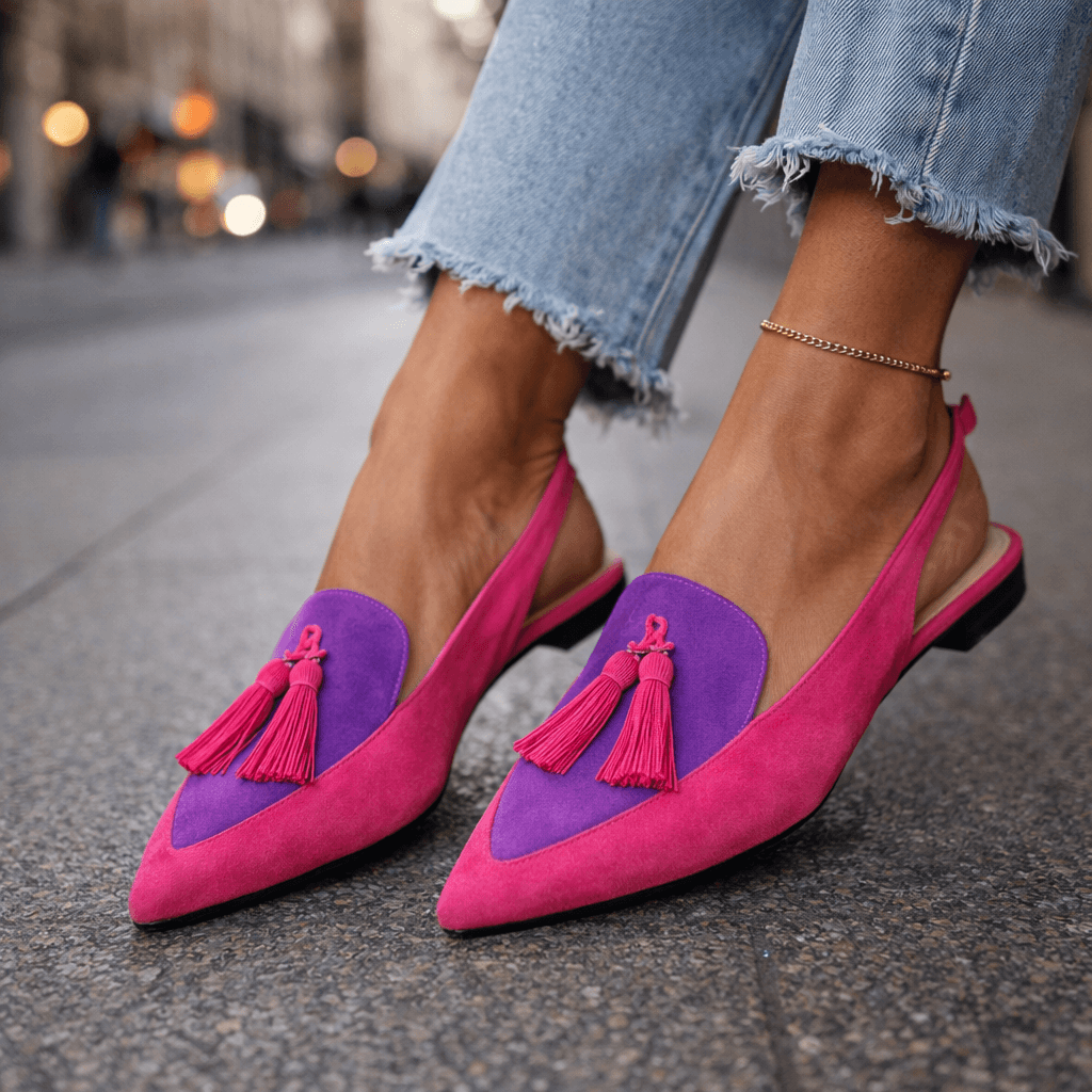 Eliza | Sandalias con Cintas y Flecos