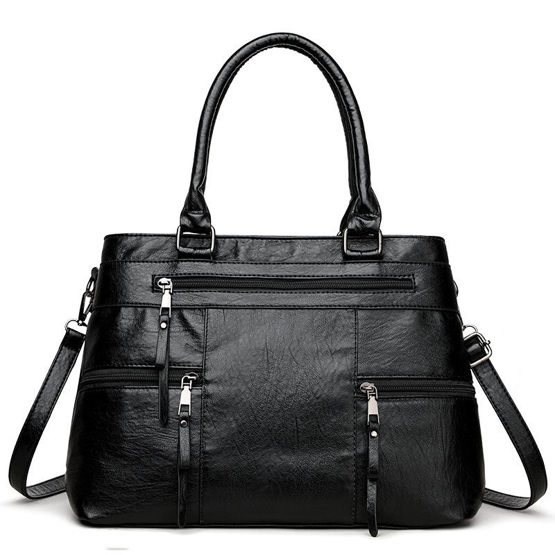 Bolso tote de piel Eleanor