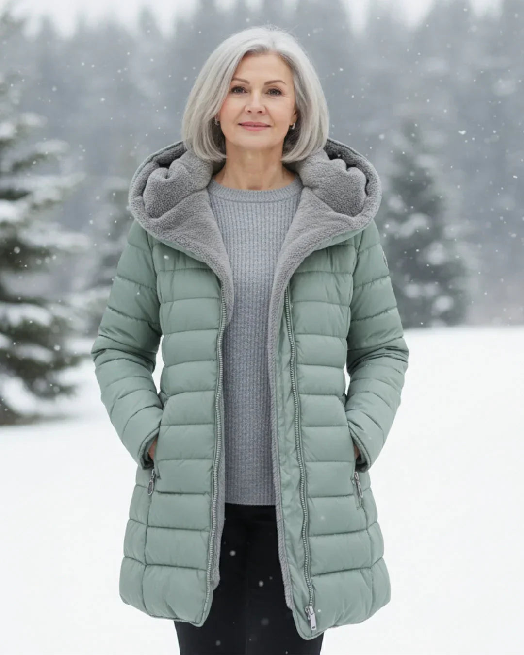 Olivia™ | Abrigo de invierno acolchado