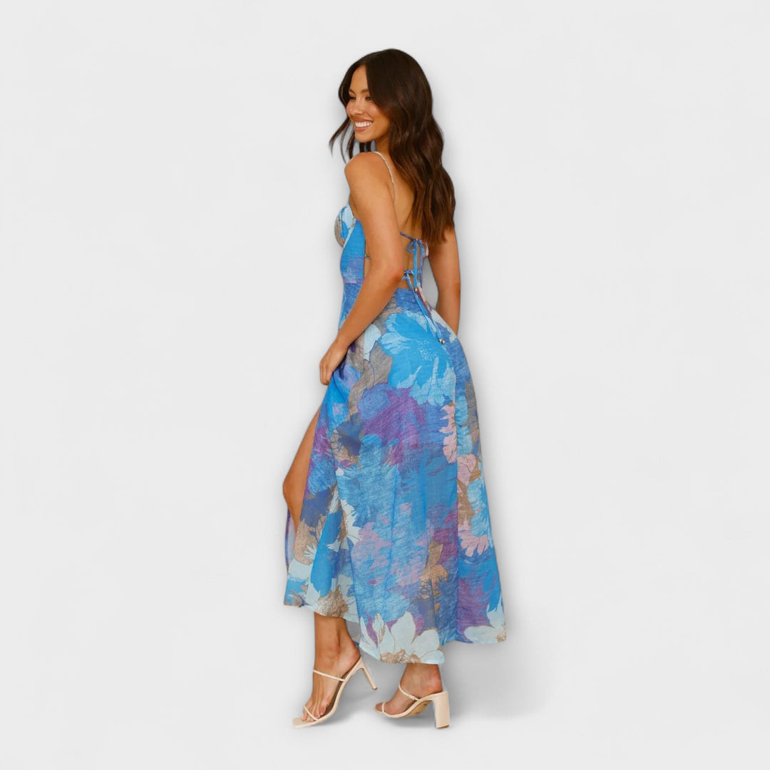 Audrey - Vestido con estampado floral para mujer - Estiloso y atractivo