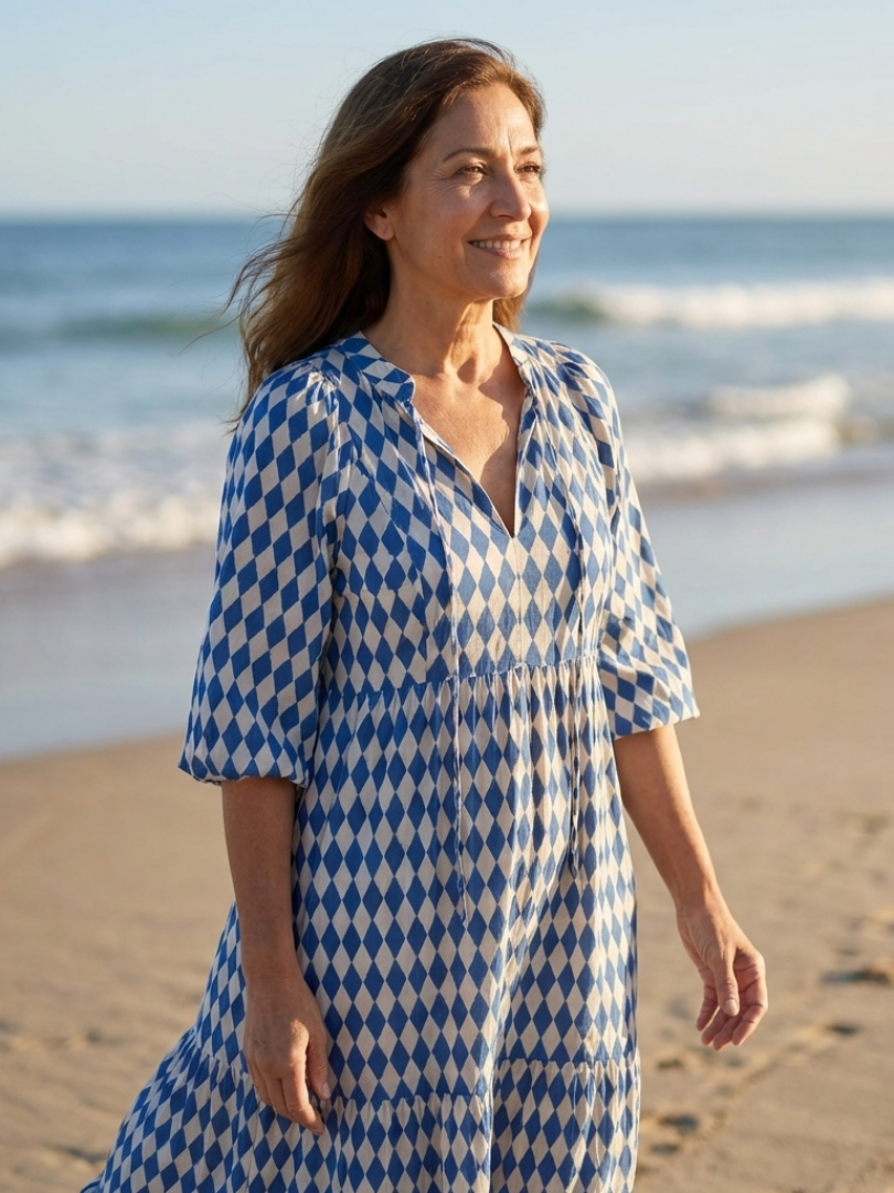 Elodie | Vestido de Diamantes con Falda en Capas