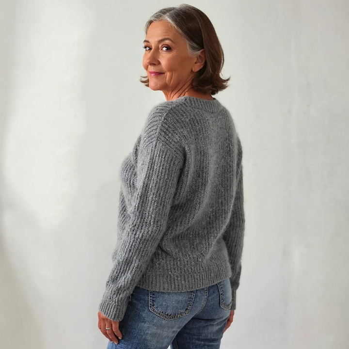 Amanda | Jersey de punto vintage estilo isla