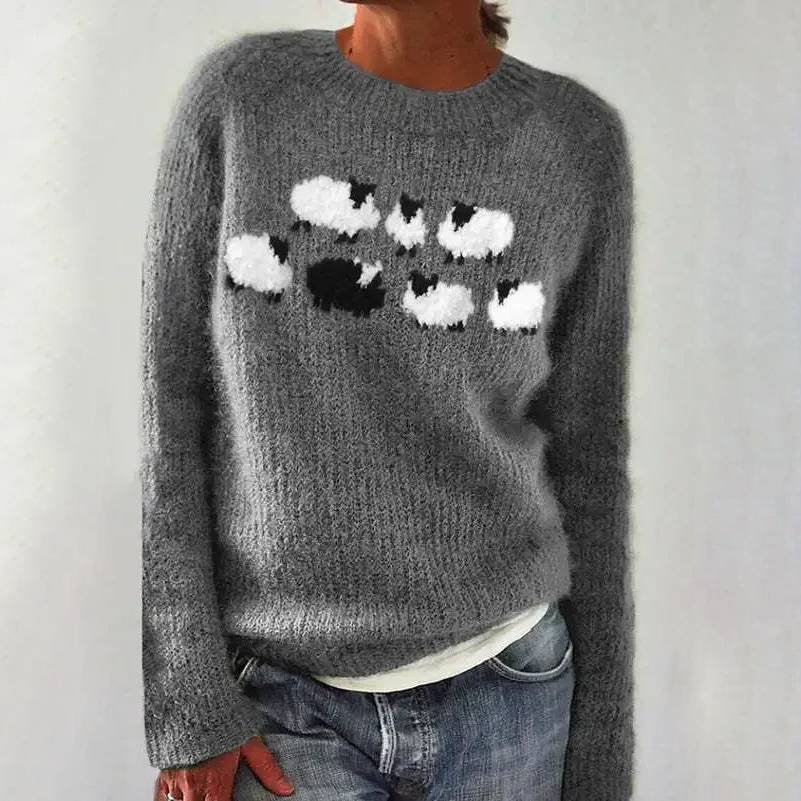 Amanda | Jersey de punto vintage estilo isla