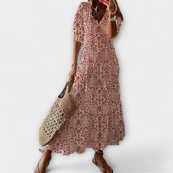 Anna – Vestidos de verano bohemios para mujer con silueta holgada