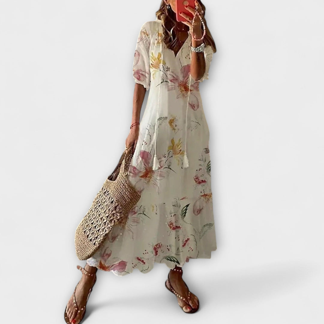 Anna – Vestidos de verano bohemios para mujer con silueta holgada