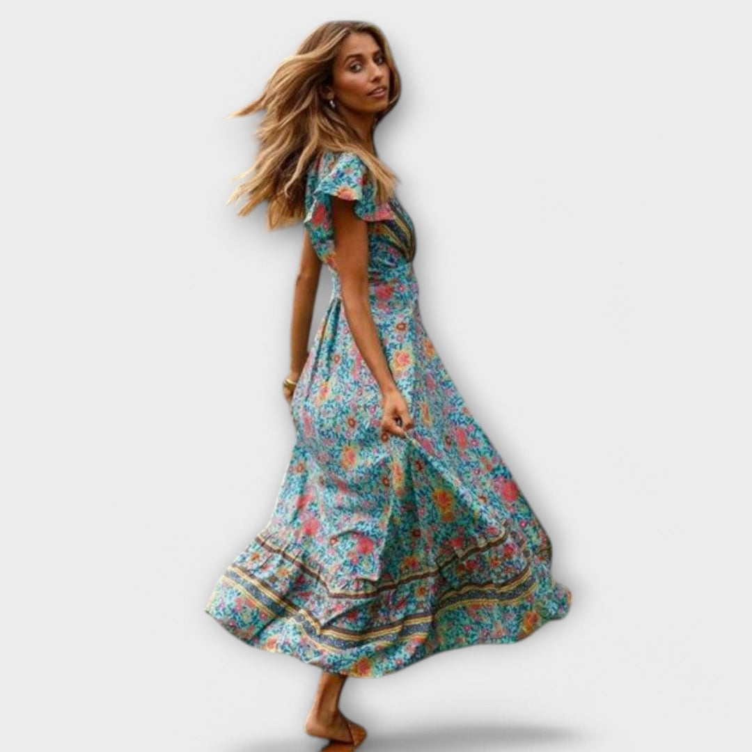 Vestido maxi bohemio Shylin