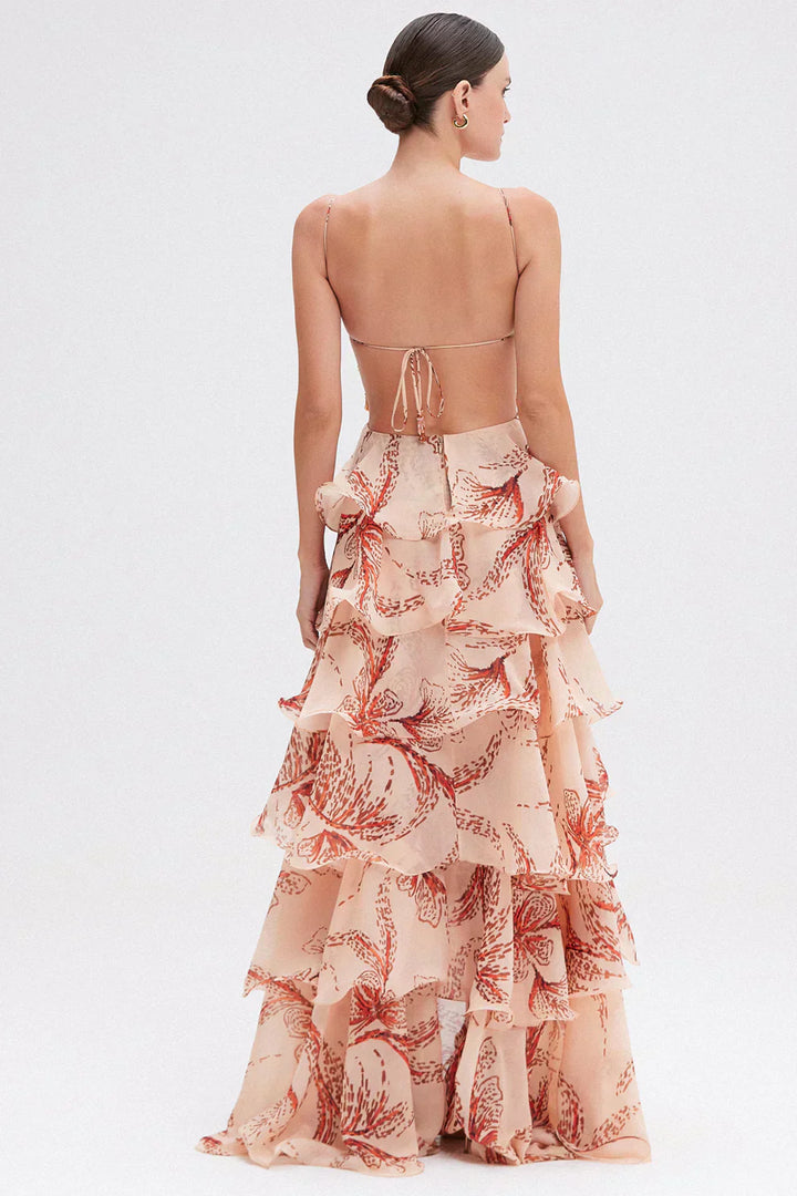 Nala | Vestido con Detalles de Volantes