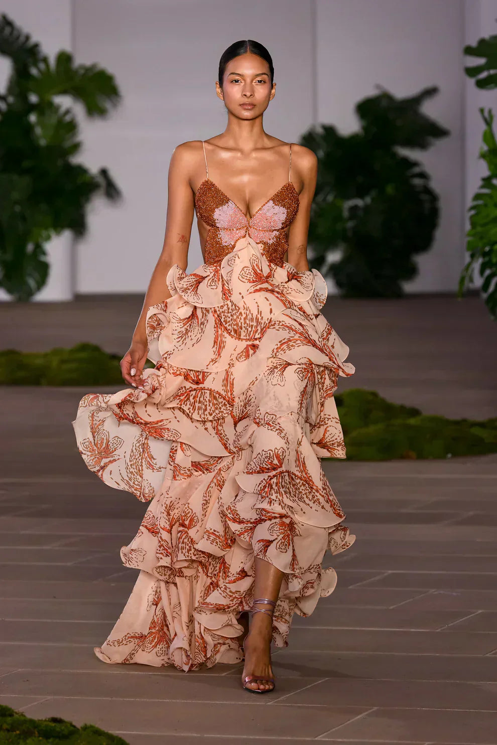 Nala | Vestido con Detalles de Volantes