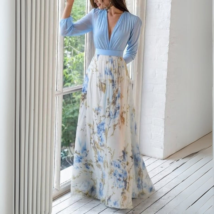 Dolores - Vestido largo con diseño floral