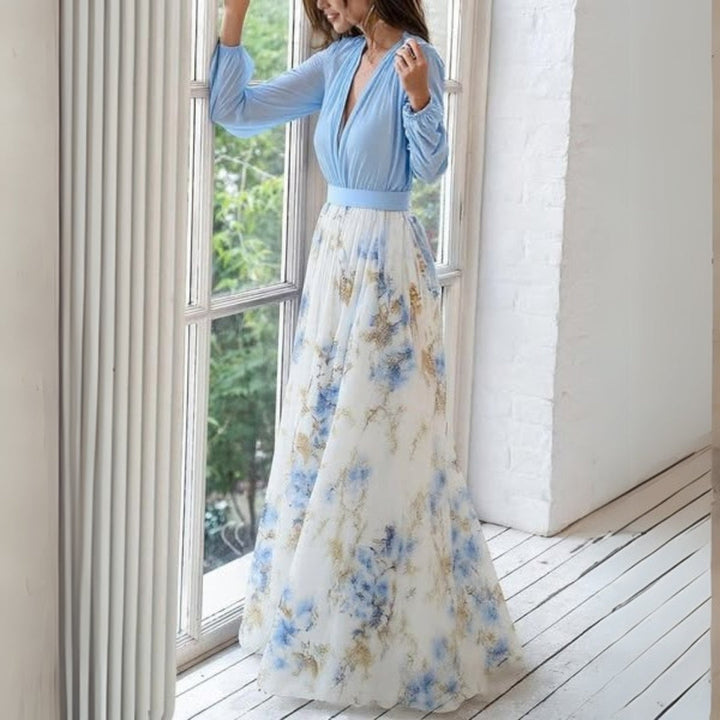 Dolores - Vestido largo con diseño floral