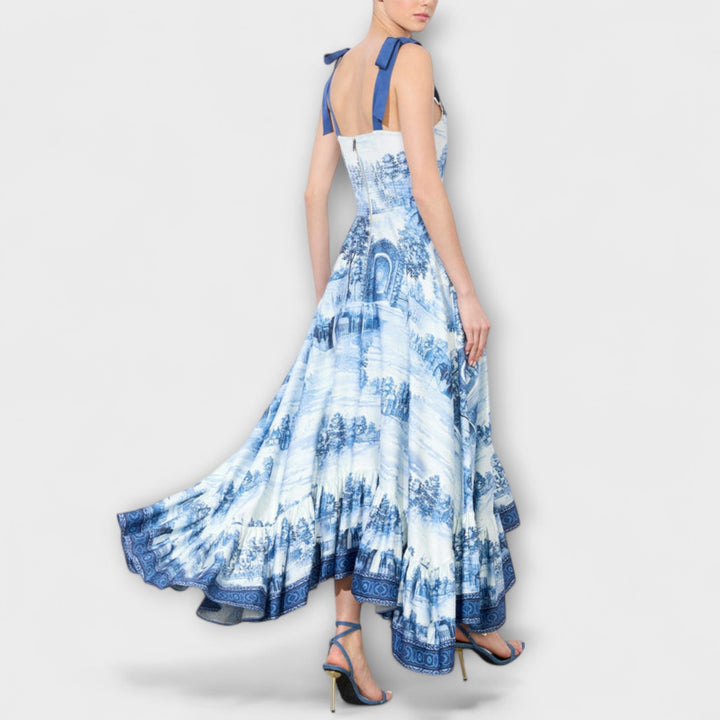 Lucía - Vestido maxi floral encantador