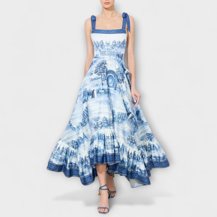 Lucía - Vestido maxi floral encantador