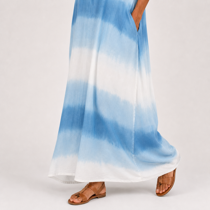 Caftán Jamila Azul Degradado