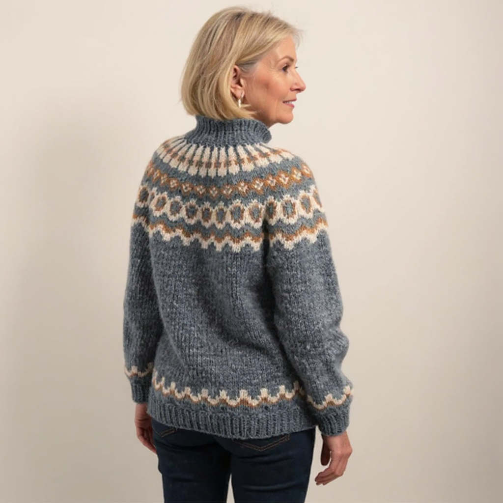 Carla | Jersey de punto vintage con isla