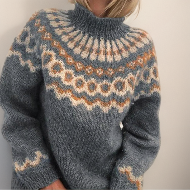 Carla | Jersey de punto vintage con isla
