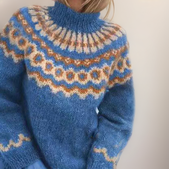 Carla | Jersey de punto vintage con isla