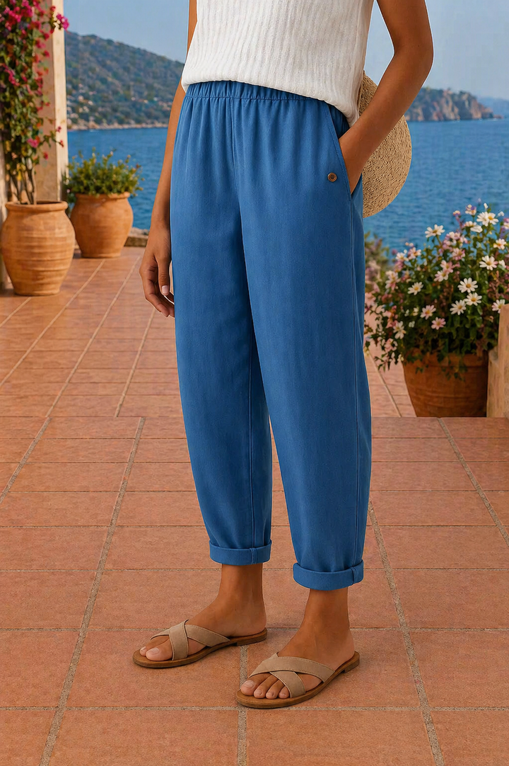 Maja | Pantalones Ligeros de Lino
