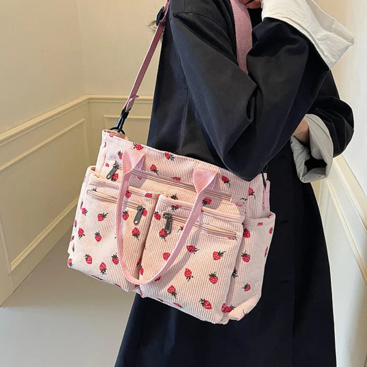 Rosie - Bolso de Mano Estilo Fresa