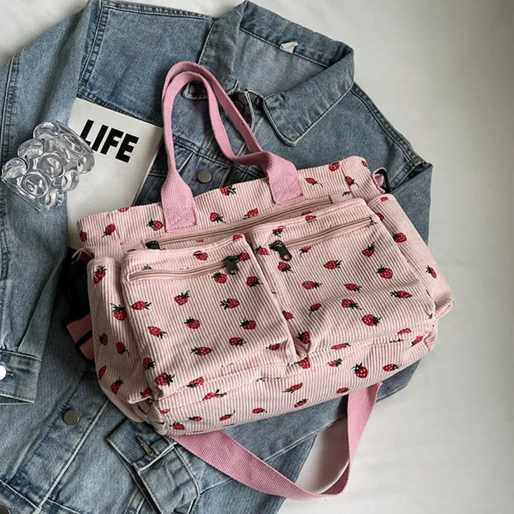 Rosie - Bolso de Mano Estilo Fresa