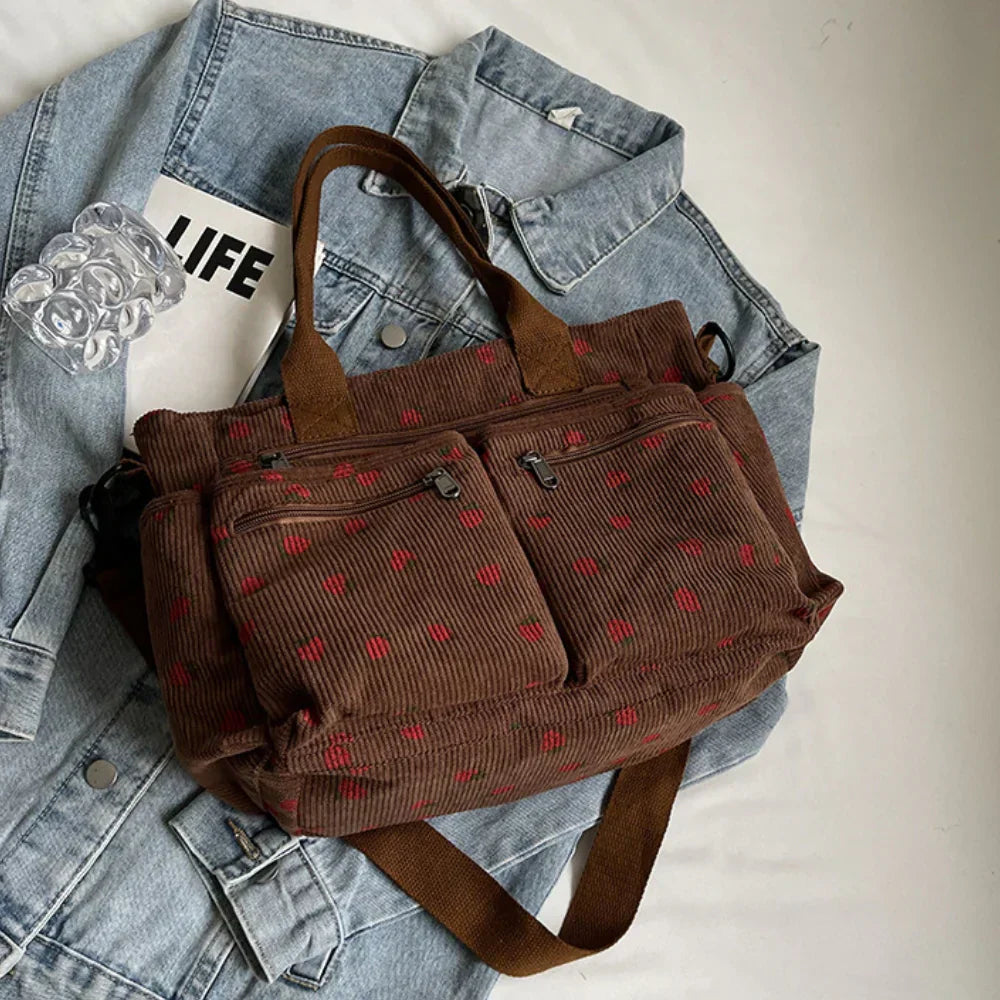 Rosie - Bolso de Mano Estilo Fresa