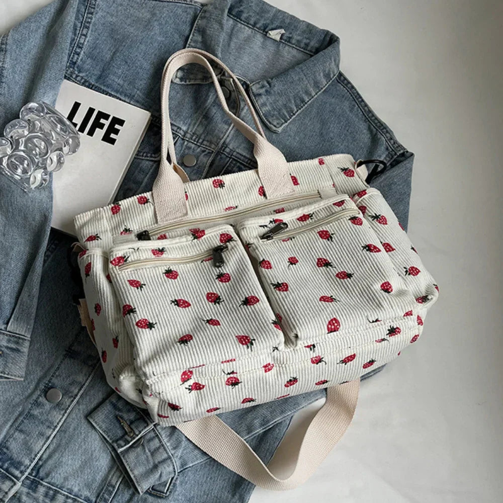 Rosie - Bolso de Mano Estilo Fresa