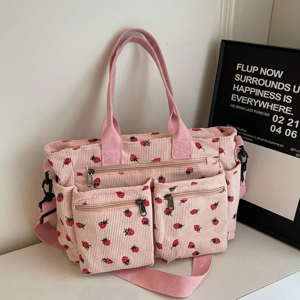 Rosie - Bolso de Mano Estilo Fresa