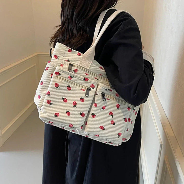 Rosie - Bolso de Mano Estilo Fresa