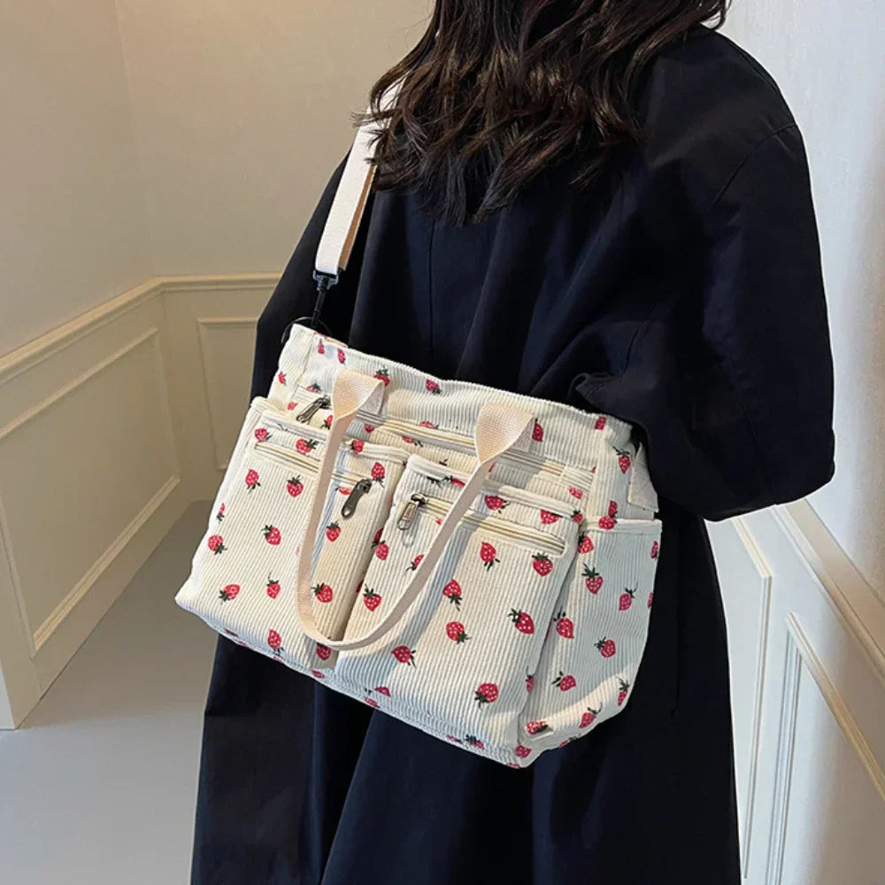 Rosie - Bolso de Mano Estilo Fresa