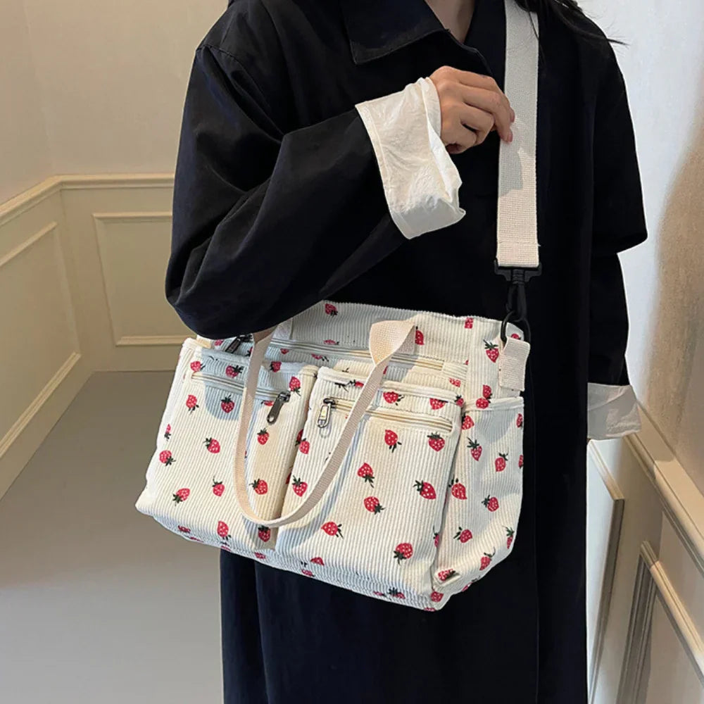Rosie - Bolso de Mano Estilo Fresa