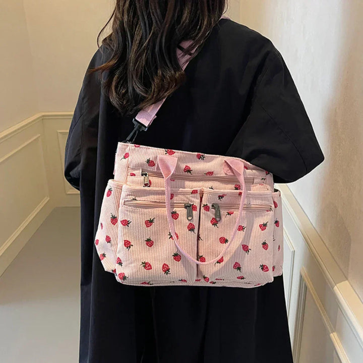 Rosie - Bolso de Mano Estilo Fresa