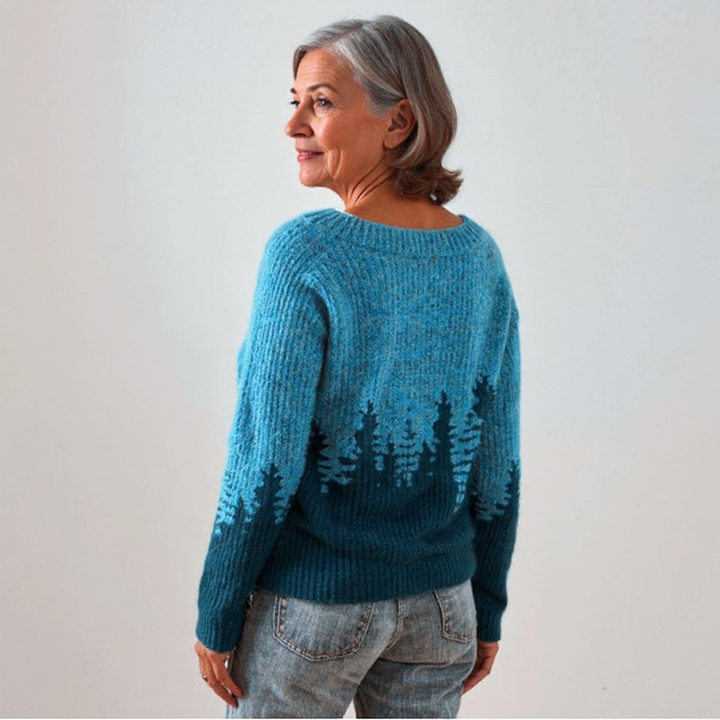 Donna | Jersey de punto vintage Isla