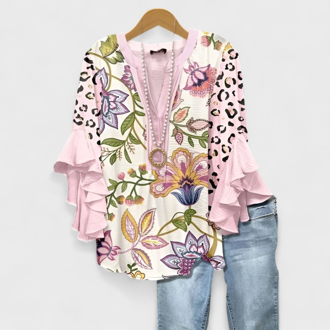 Elisabet - Blusa De Verano Para Ocasiones Especiales