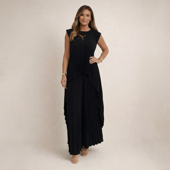Halina™ | Conjunto elegante con pliegues
