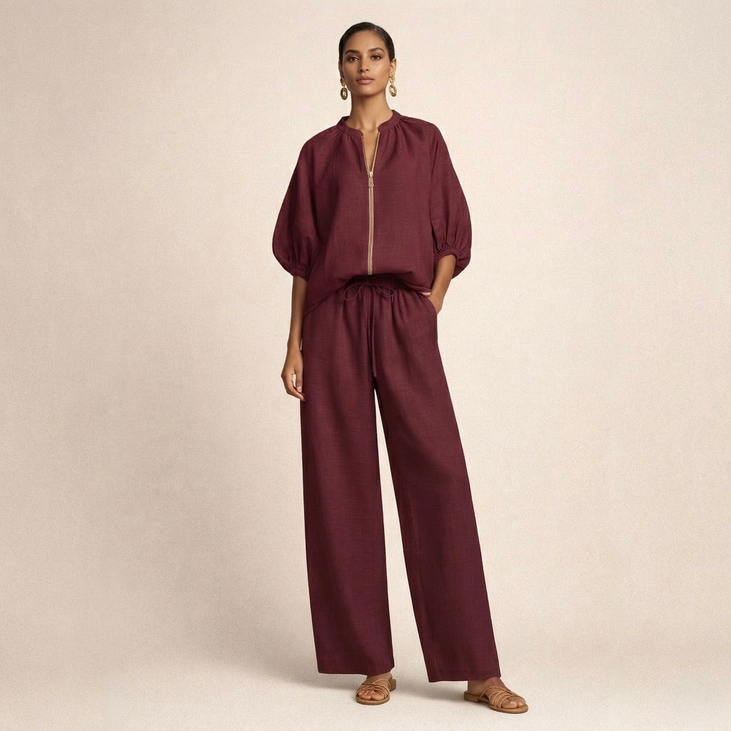 Adeline™ | Conjunto holgado con cremallera