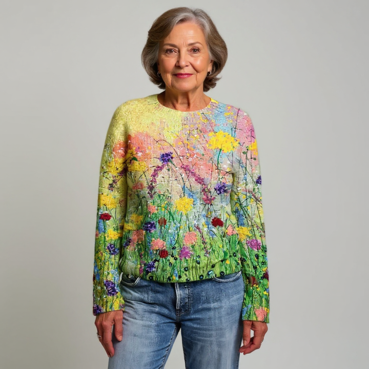 Grace | Jersey de punto vintage con estilo isla