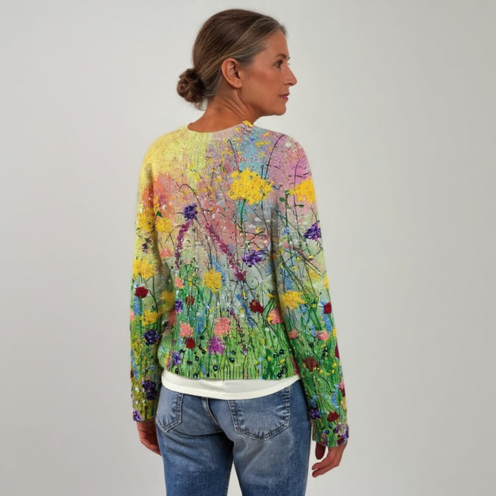 Grace | Jersey de punto vintage con estilo isla