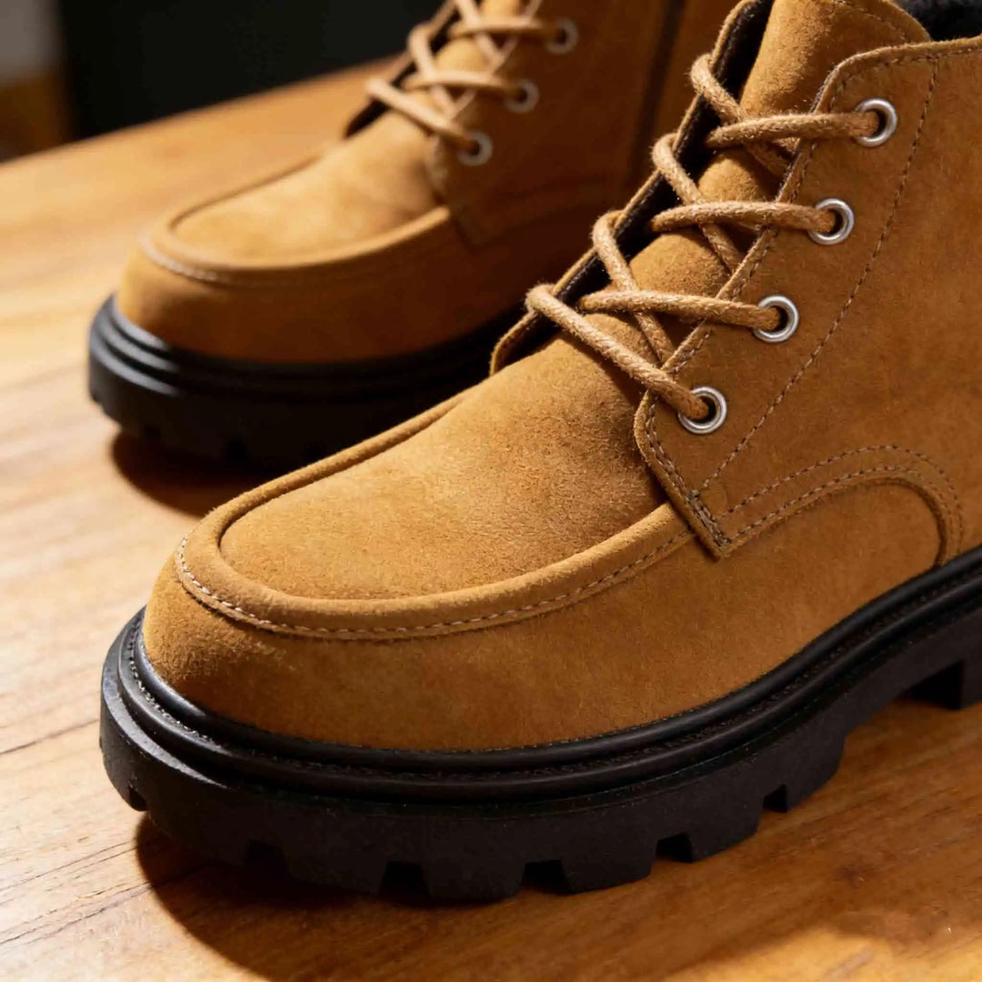 Martina™ | Botines de cuero genuino de puntera afilada, moda otoño-invierno