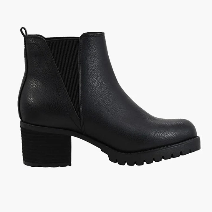 Lucía™ | Botines de piel para mujer, moda de otoño