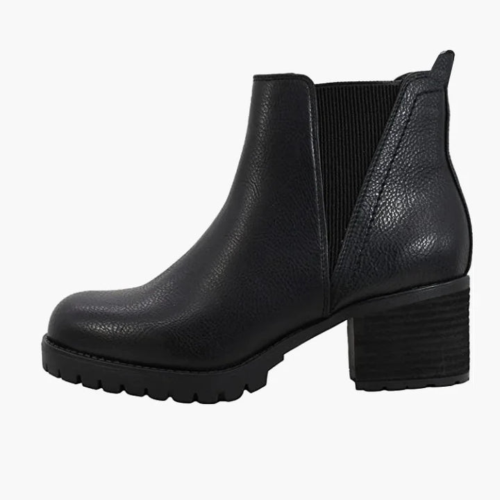 Lucía™ | Botines de piel para mujer, moda de otoño