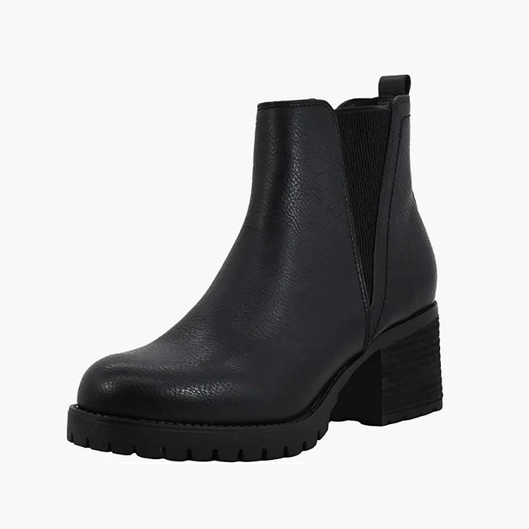 Lucía™ | Botines de piel para mujer, moda de otoño