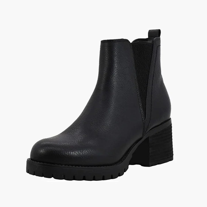 Lucía™ | Botines de piel para mujer, moda de otoño