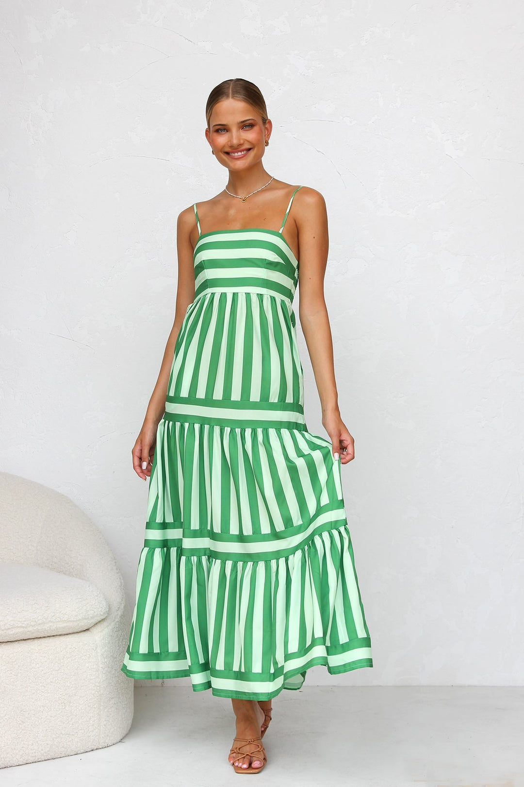 Onaha - Vestido largo con tirantes