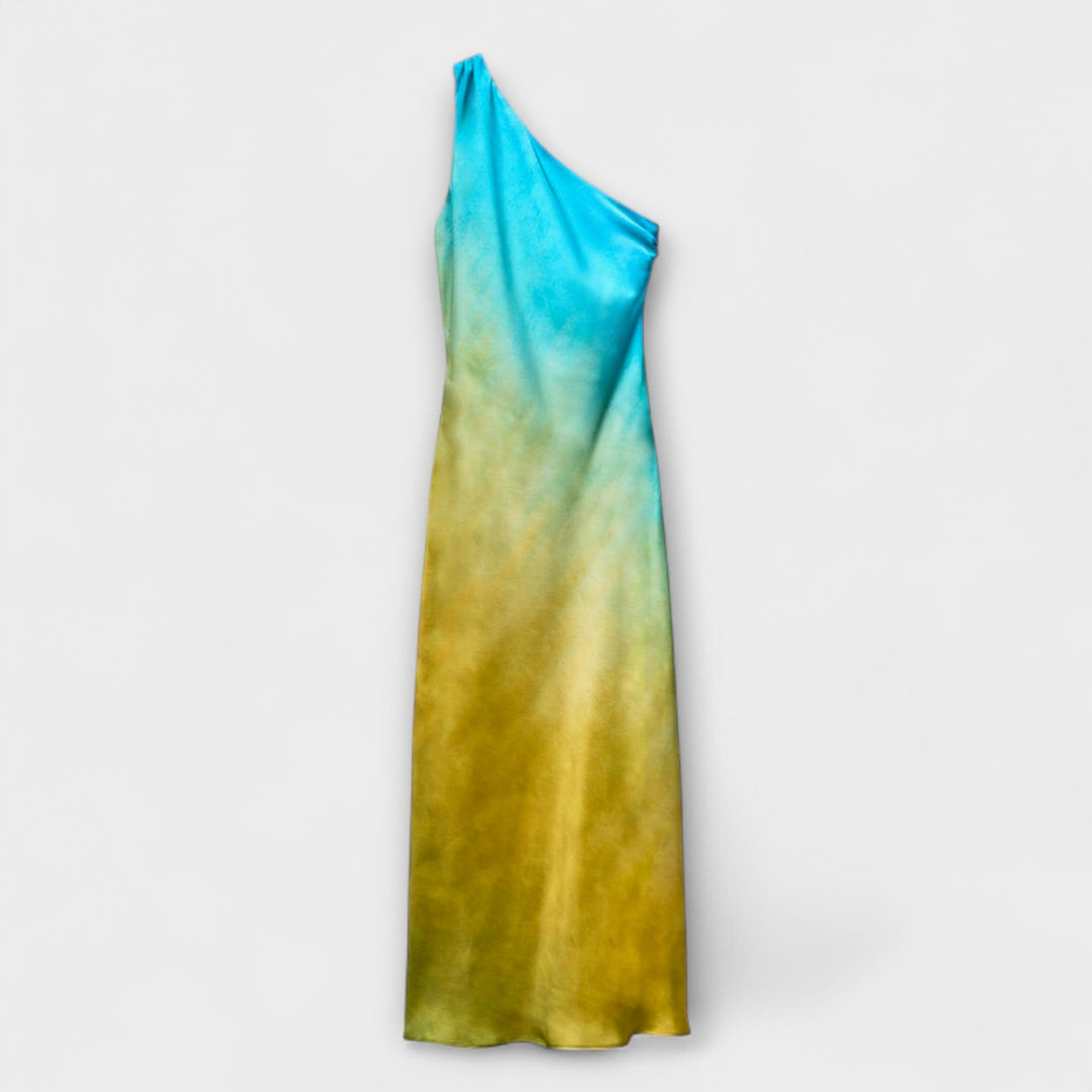 Arabella - vestido midi de un solo hombro