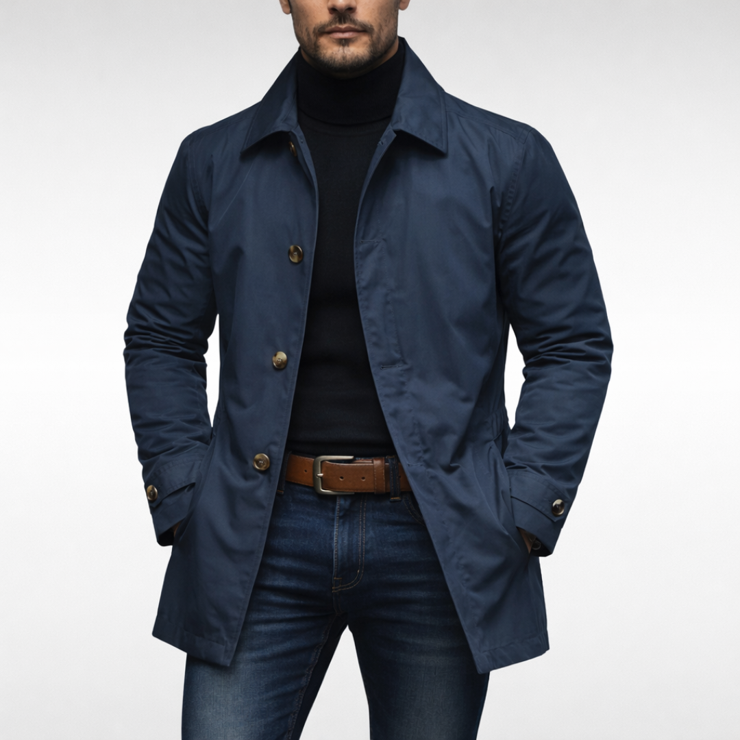 ABRIGO IMPERMEABLE JAMES | CALIDEZ CONFIABLE PARA DÍAS INDEFINIDOS