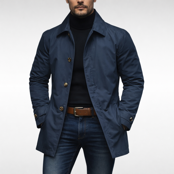 ABRIGO IMPERMEABLE JAMES | CALIDEZ CONFIABLE PARA DÍAS INDEFINIDOS